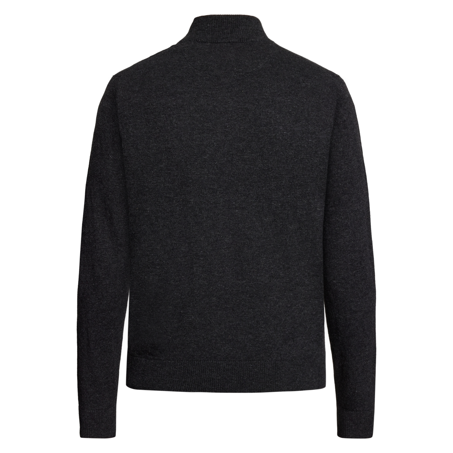 RobertSI Half Zip + Knit - Grey Volcano Melange