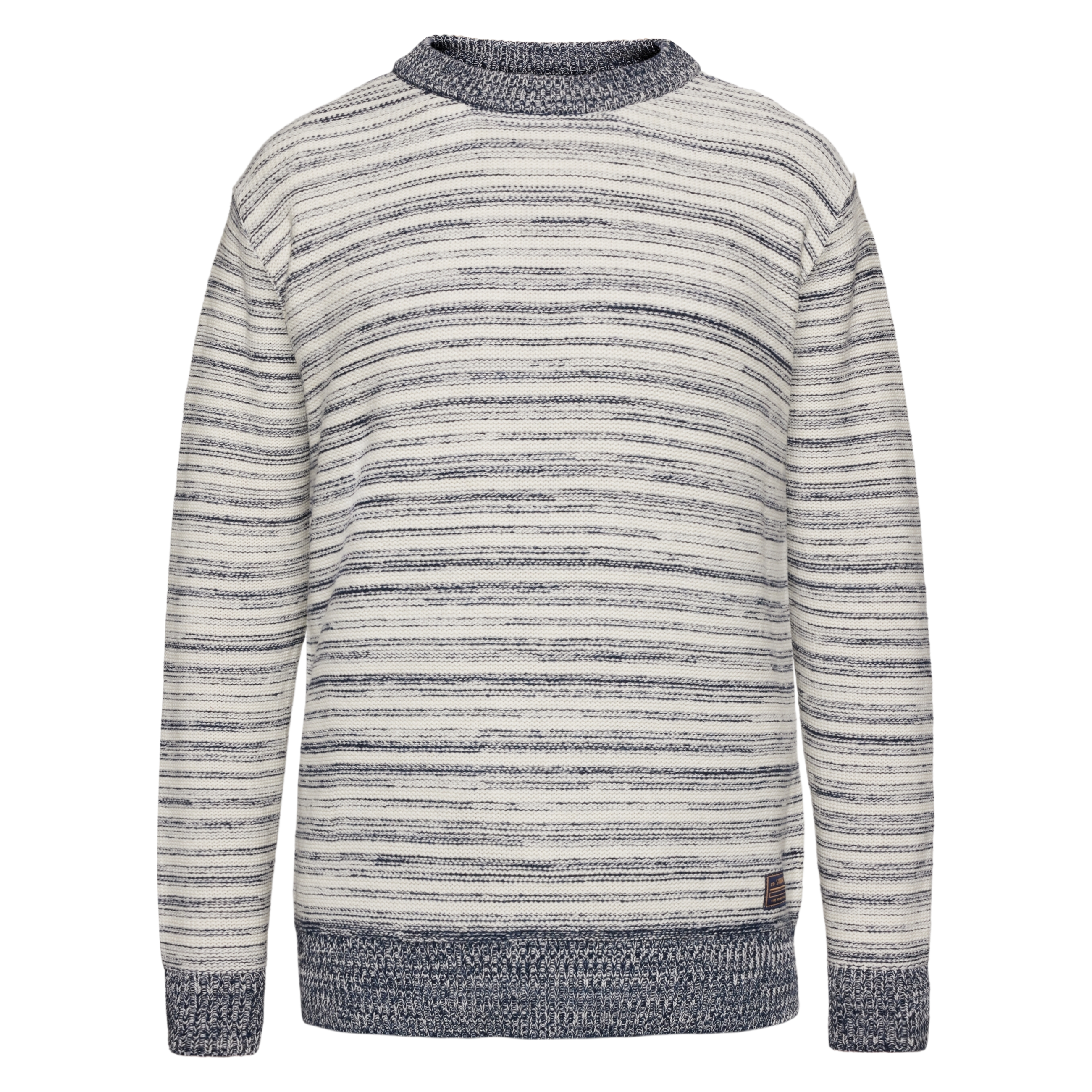 UsherSi Reversed Striped Knit - Deep Marine