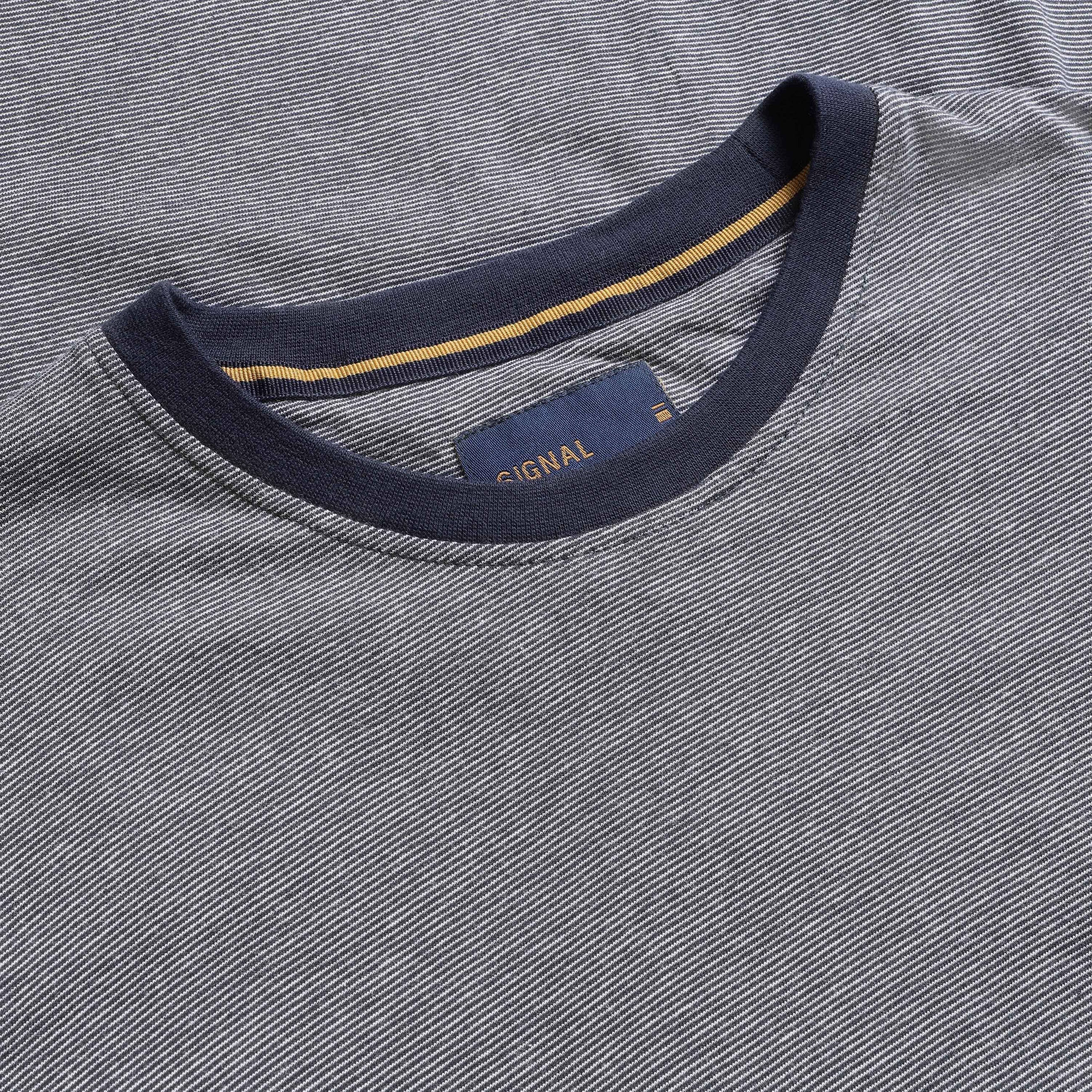 YannSi Mini Stripe + T-shir/Top - Deep Marine