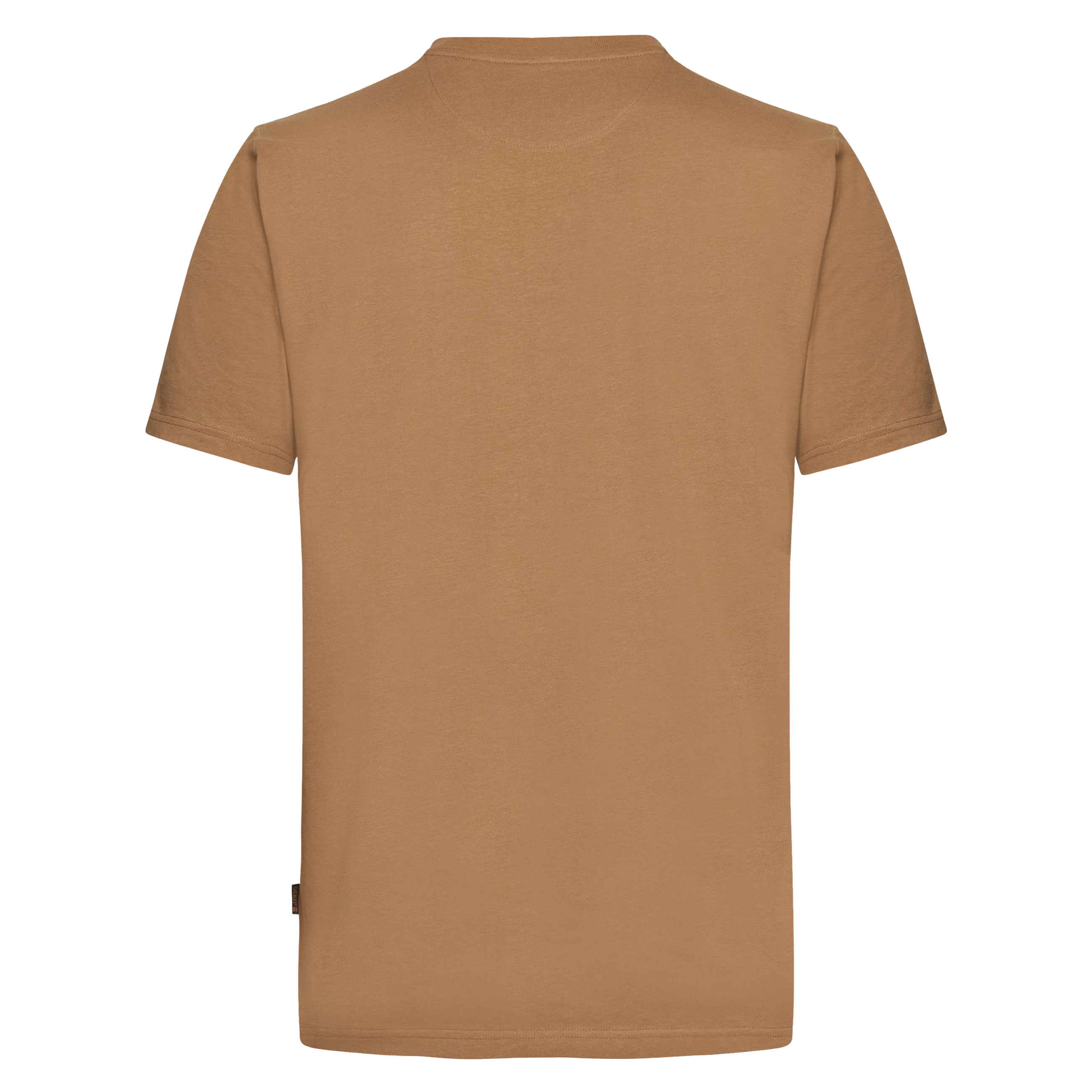 DeanSi Chest Print + T-shir/Top - Brown Otter