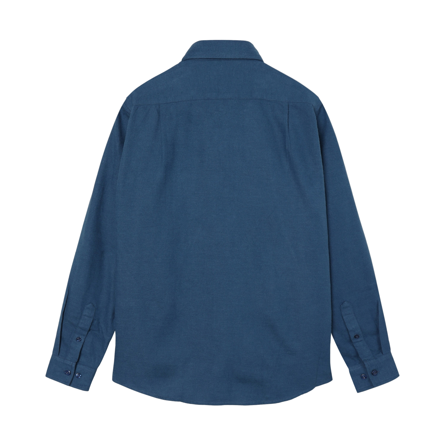 BendixSi Flannel L/S Shirts - Blue Largo Melange