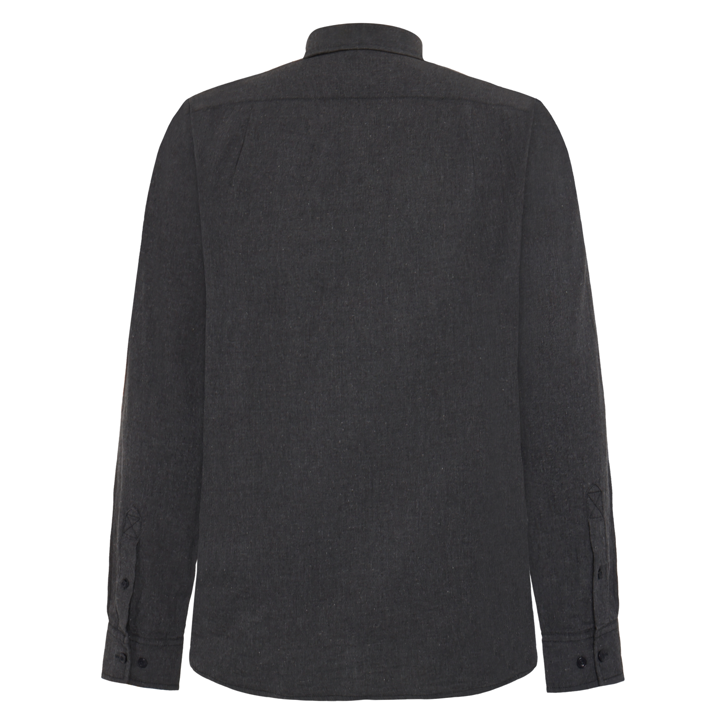 BendixSi Flannel L/S Shirts - Grey Volcano Melange