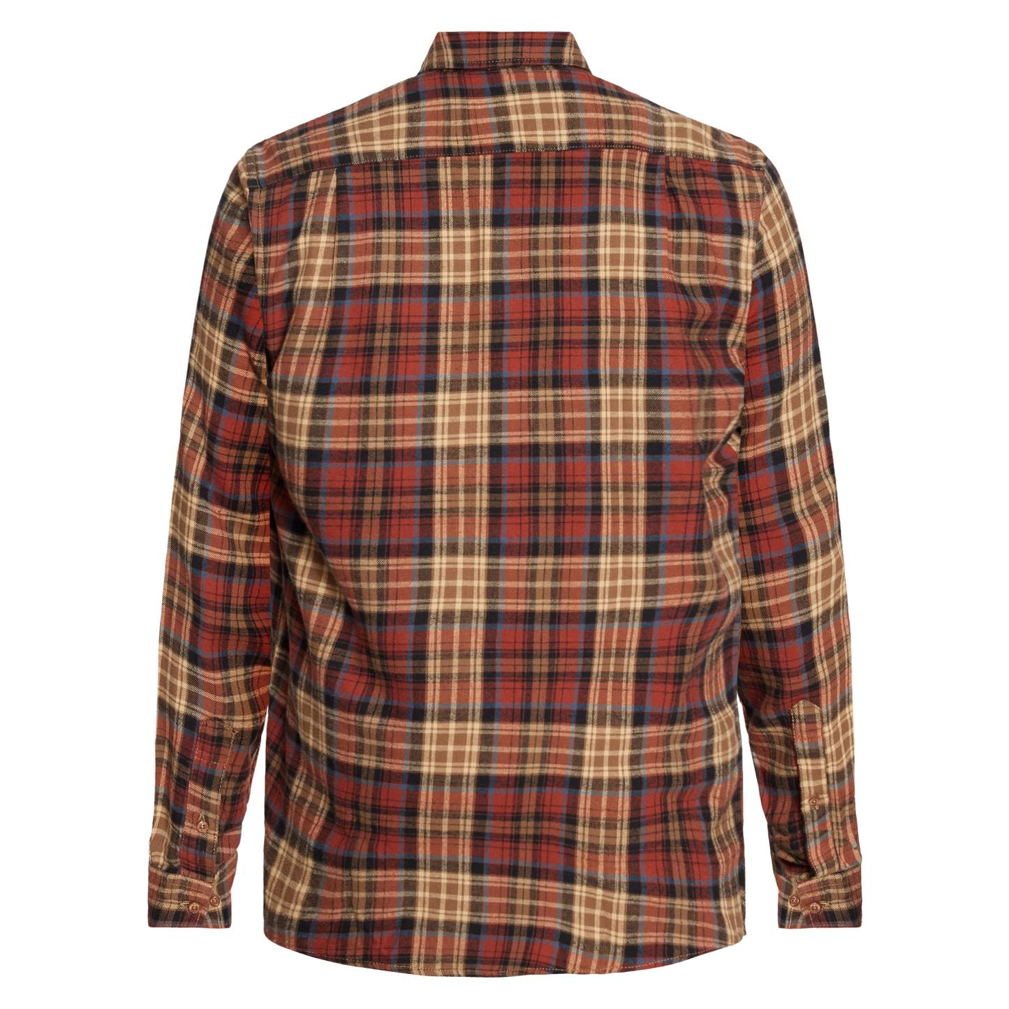 BruceSi Check + L/S Shirts - Burned Hazel