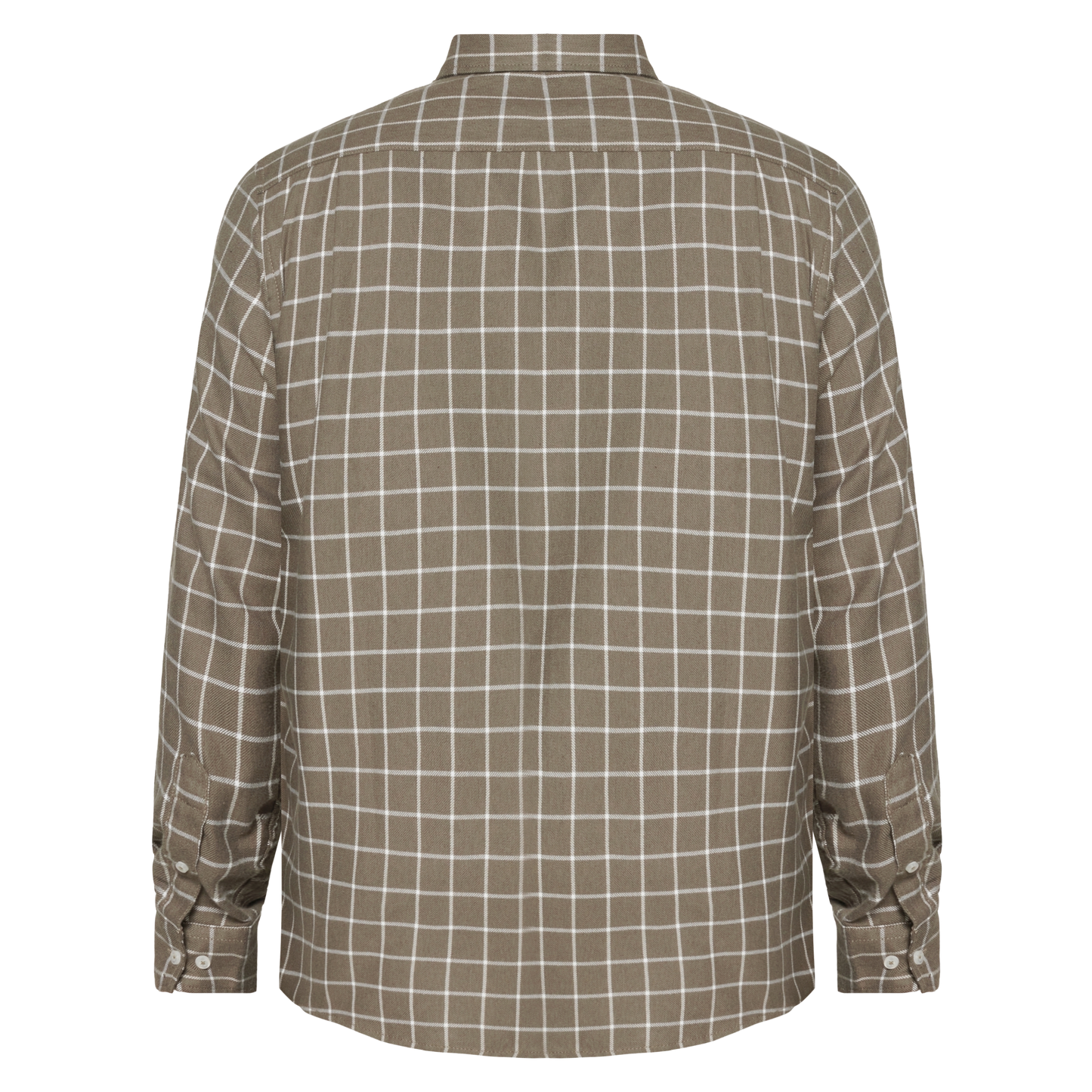 BerrySi Grid L/S Shirts - Beluga green