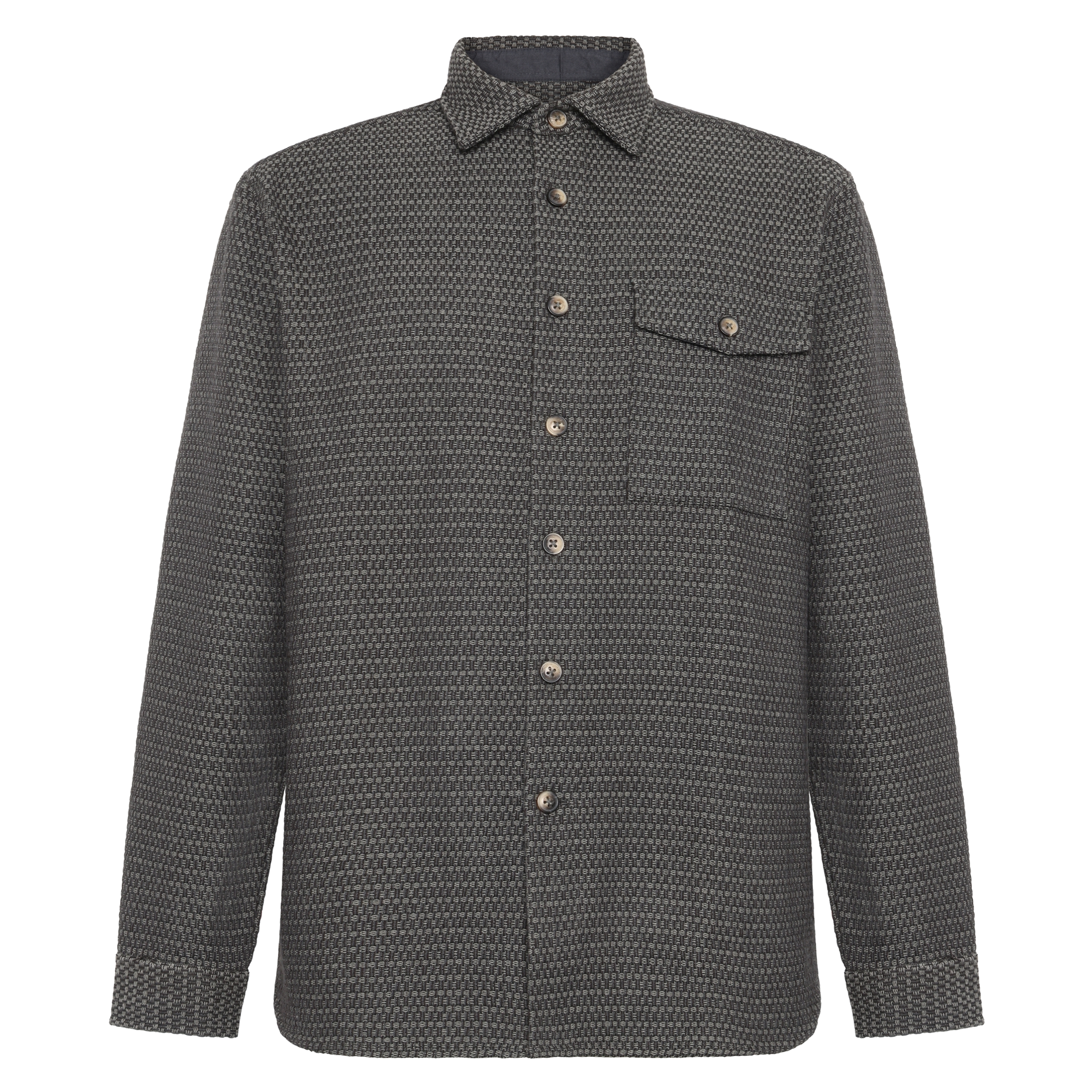 PalmerSi Basket Overshirt - Grey Volcano