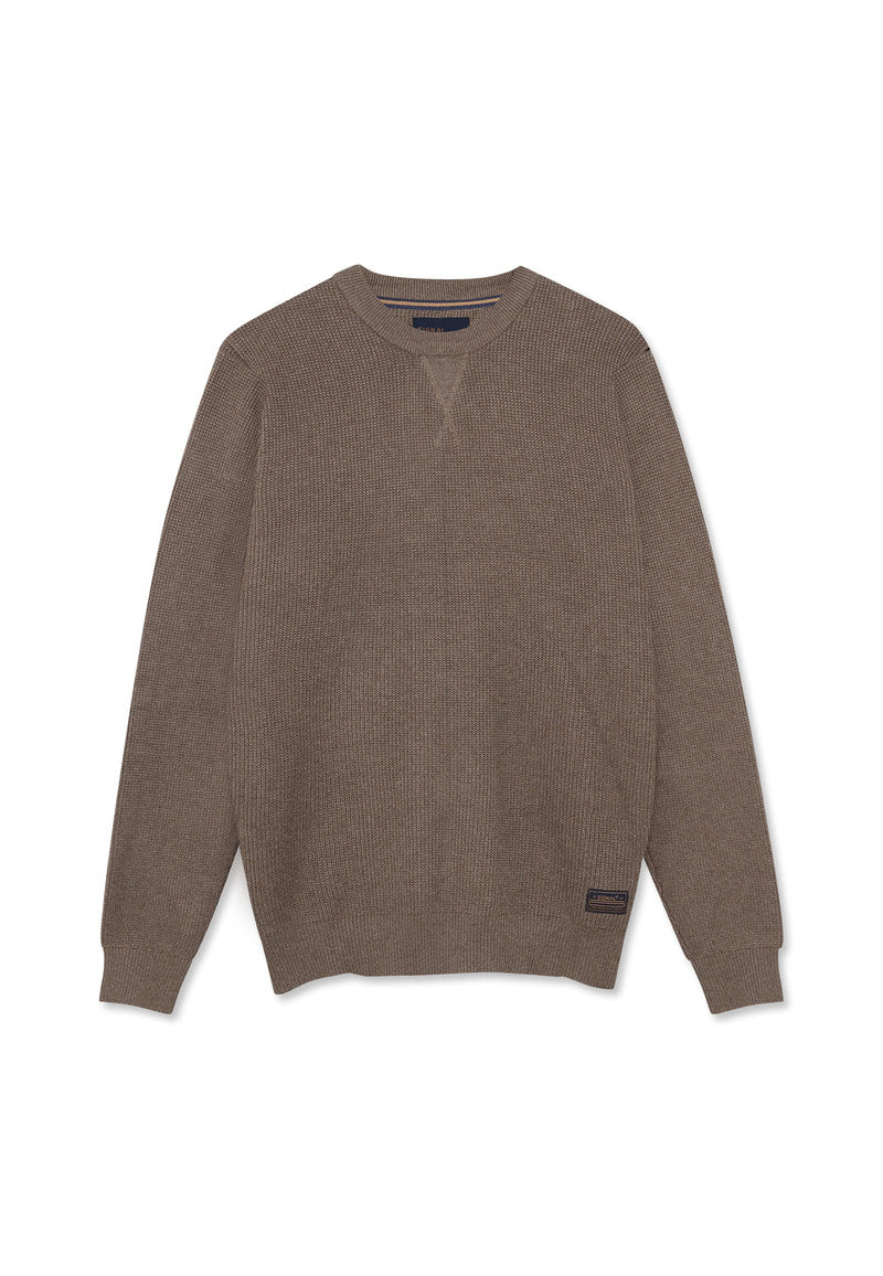 KalleSI Structure Crew + - Cocoa Brown Melange