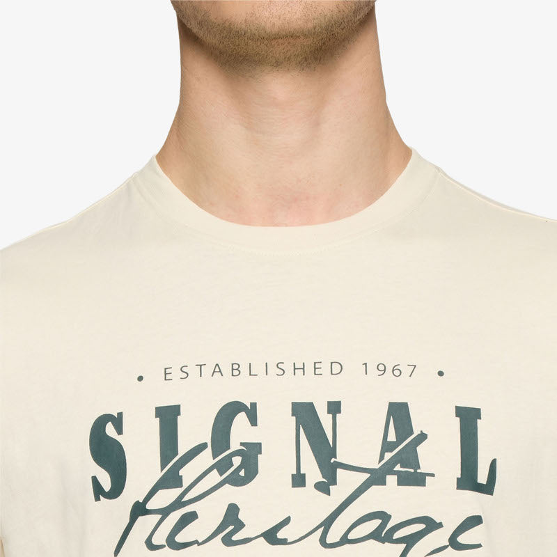 PabloSi Front Print + - Ivory Cream