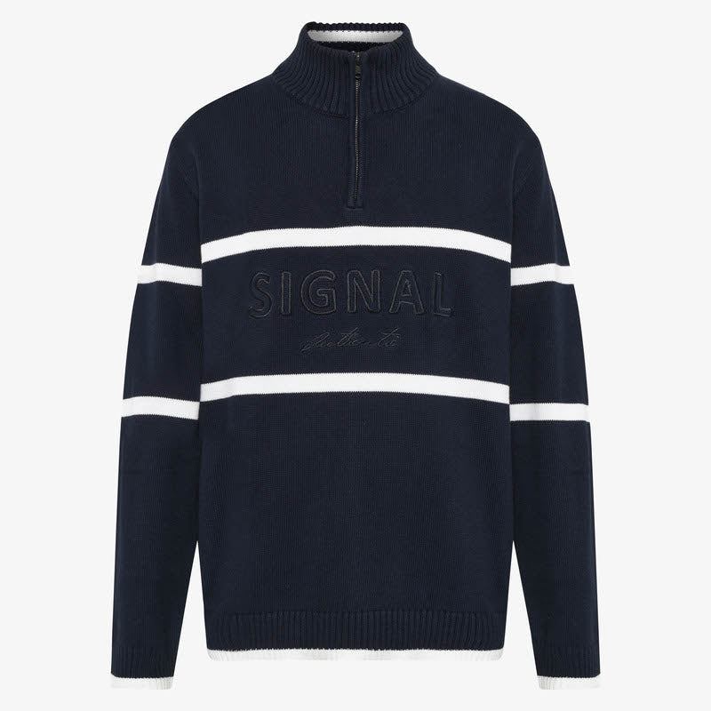 CaneSI Logo Knit - Deep Marine