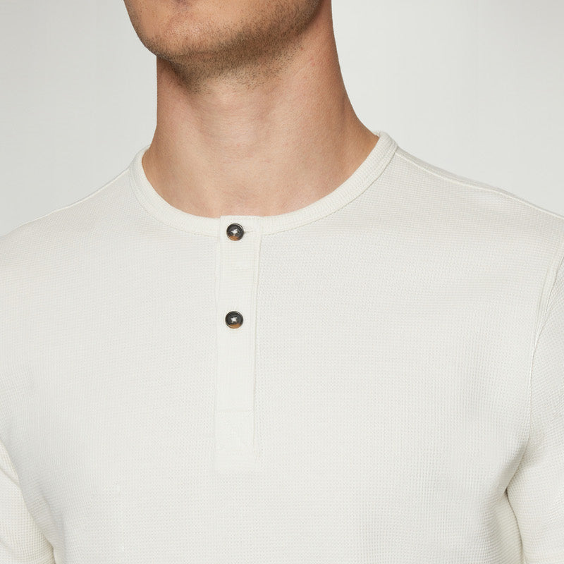 FerdinandSi Waflle Granddad SS - Ecru Vapor