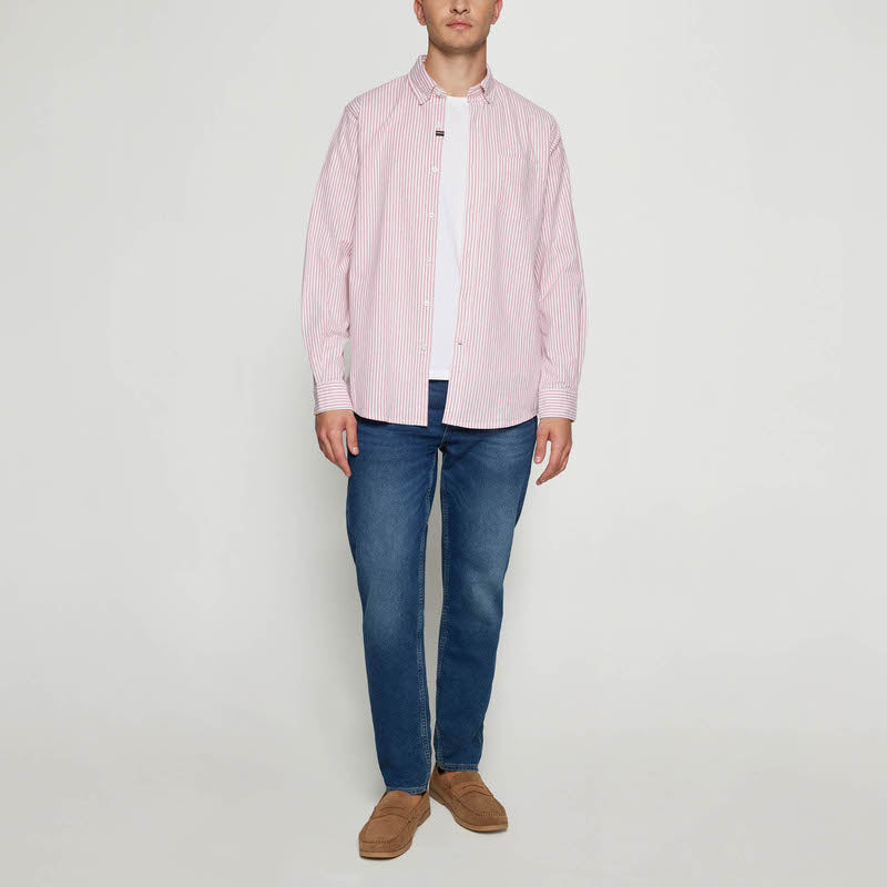 ScottSi Oxford + - Dusty red