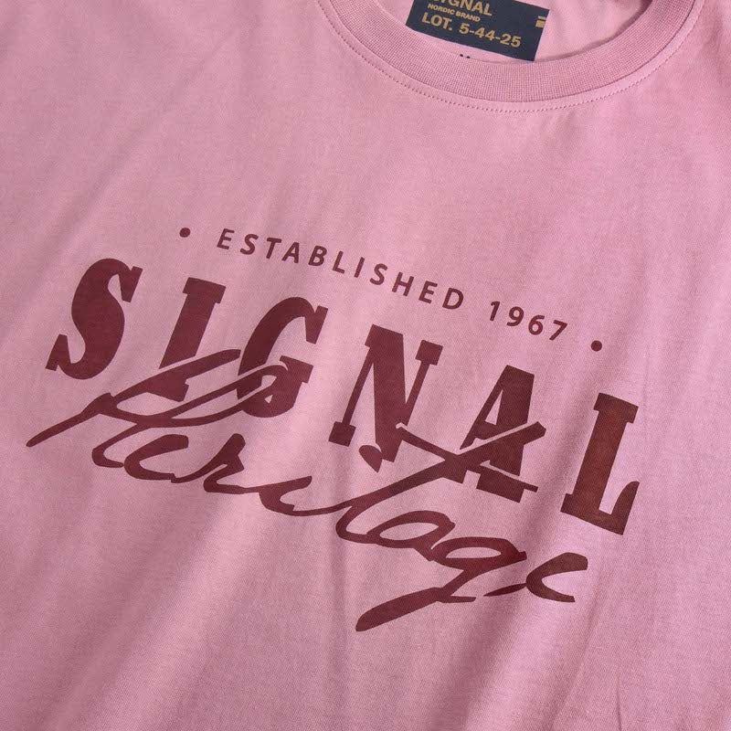 SimonSi Front Print + - Mauve Rose