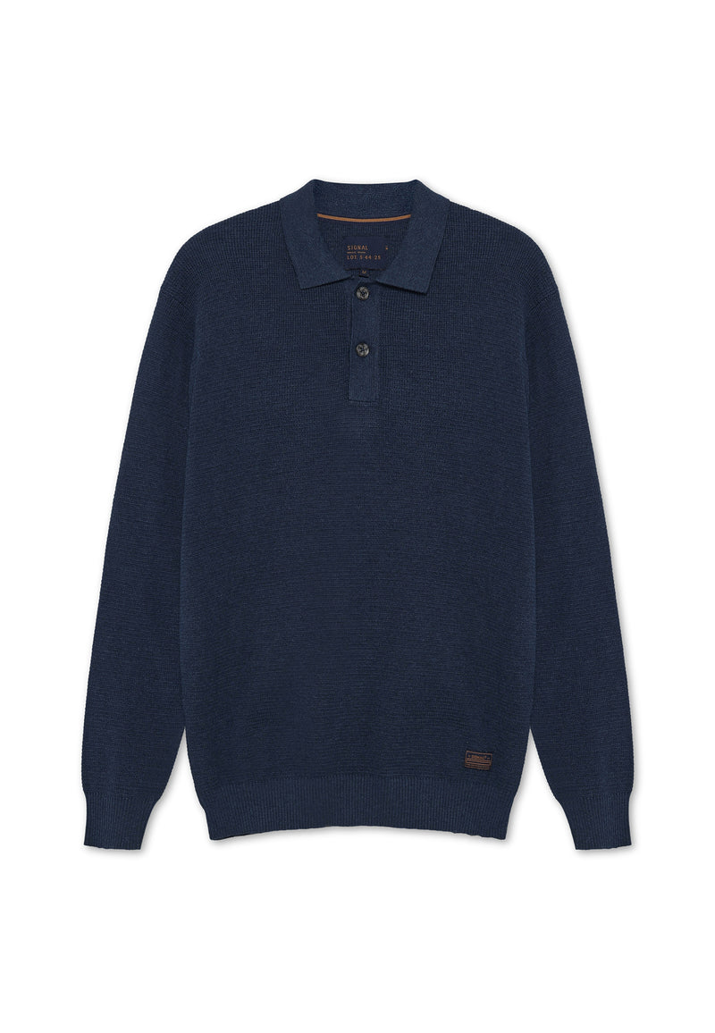 12553 CosmusSi Structure Polo - Blue Dipper