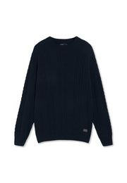 12555 UnionSi Cable Knit - Deep Marine