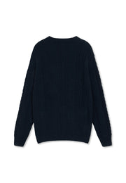 12555 UnionSi Cable Knit - Deep Marine