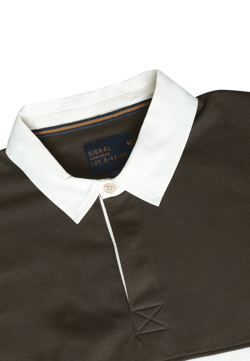 17237 Dante Rugby - Brown Coffee