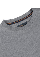 EddySi Tee + - Mid Grey Melange