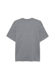 EddySi Tee + - Mid Grey Melange