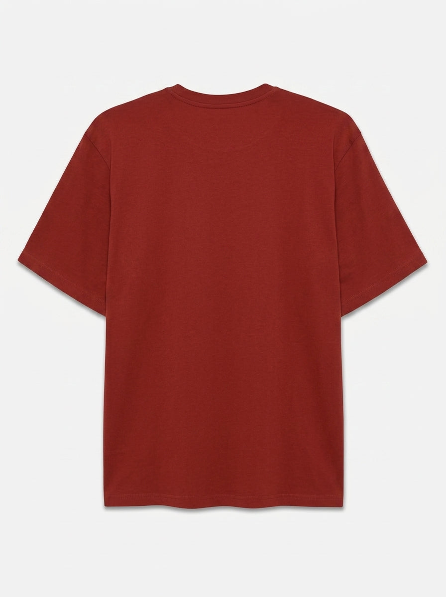 EddySi Tee + - Tandori Red