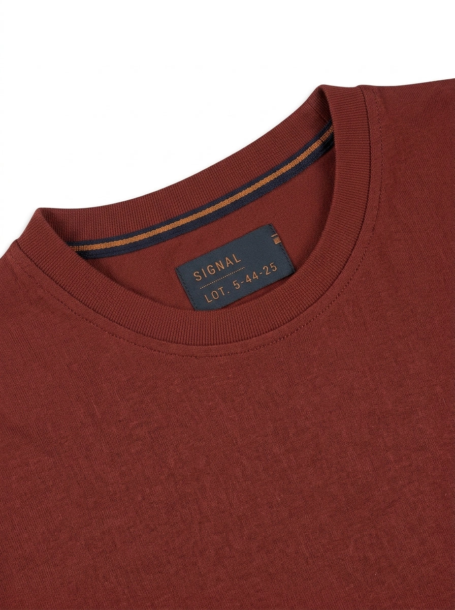 EddySi Tee + - Tandori Red