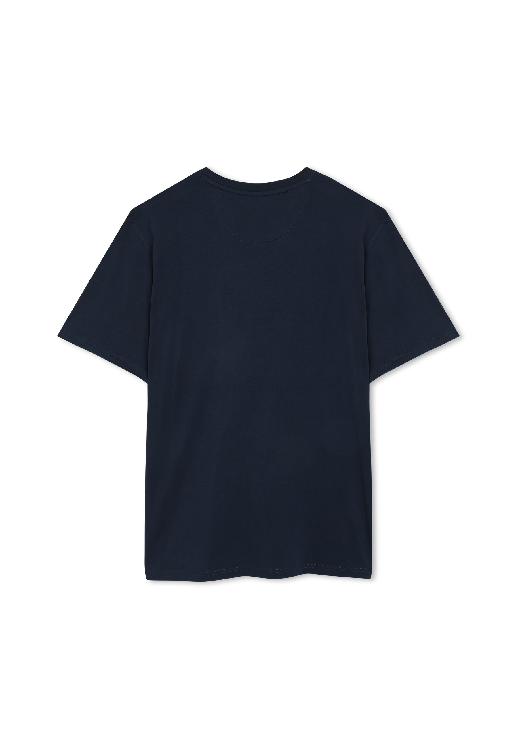 13591 OwenSi Print Tee + - Deep Marine