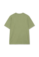 13591 OwenSi Print Tee + - Moss Stone