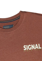 13654 LarrySi Chestprint - Rusty Red