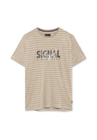 13656 LewiSi Subtle Stripe Print - Sandy Taste