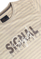 13656 LewiSi Subtle Stripe Print - Sandy Taste