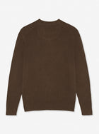 12488 ColtonSi V-Stitch Structure + - Brown Coffee