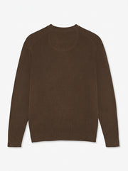 12488 ColtonSi V-Stitch Structure + - Brown Coffee