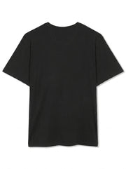 13591 OwenSi Print Tee + - Black