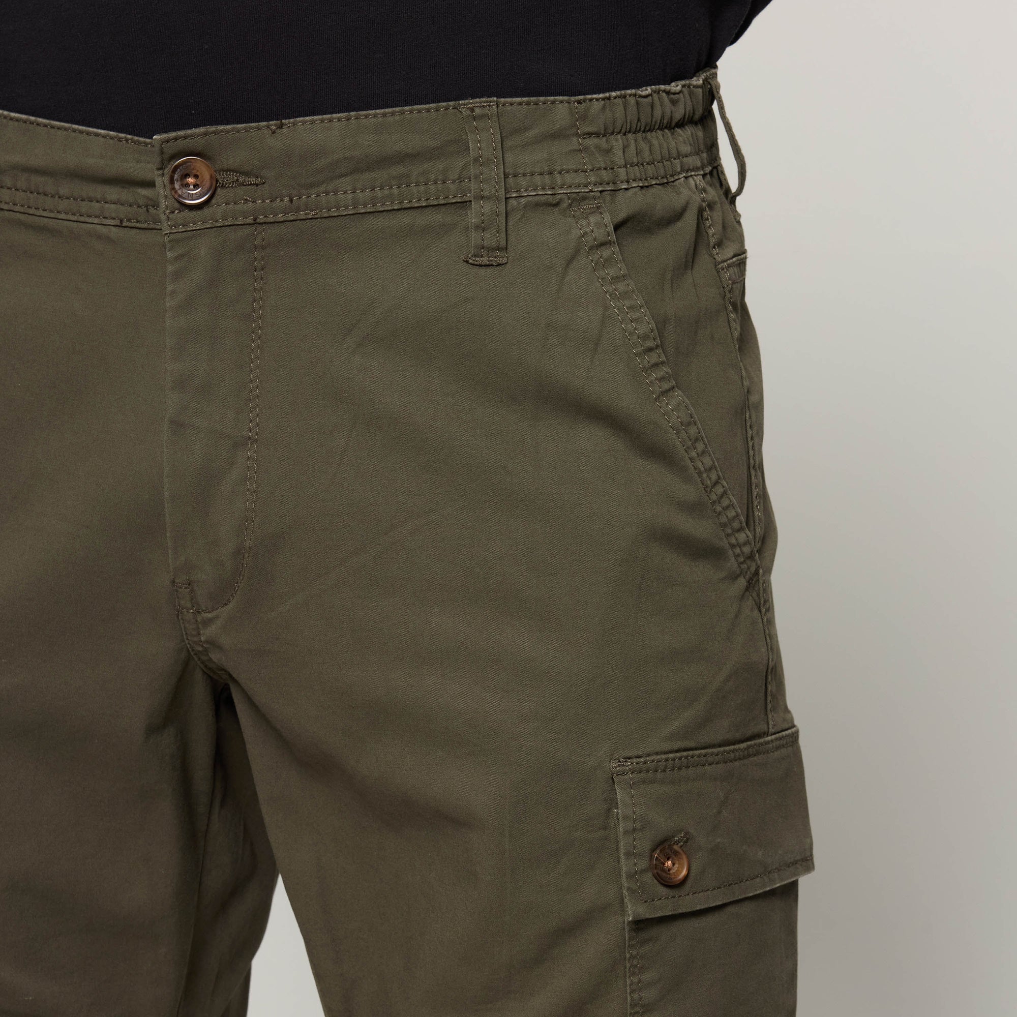 KenSi Shorts+ - Green Wood