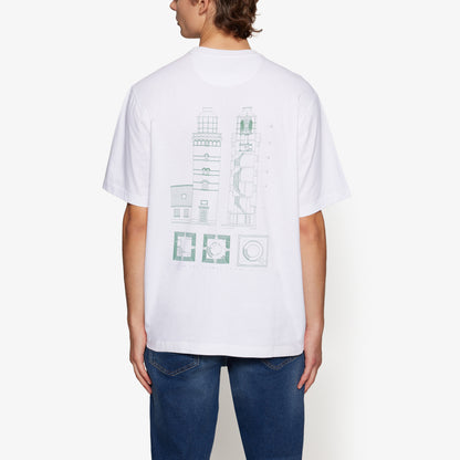 GaelSI Print Tee + T-shir/Top - White