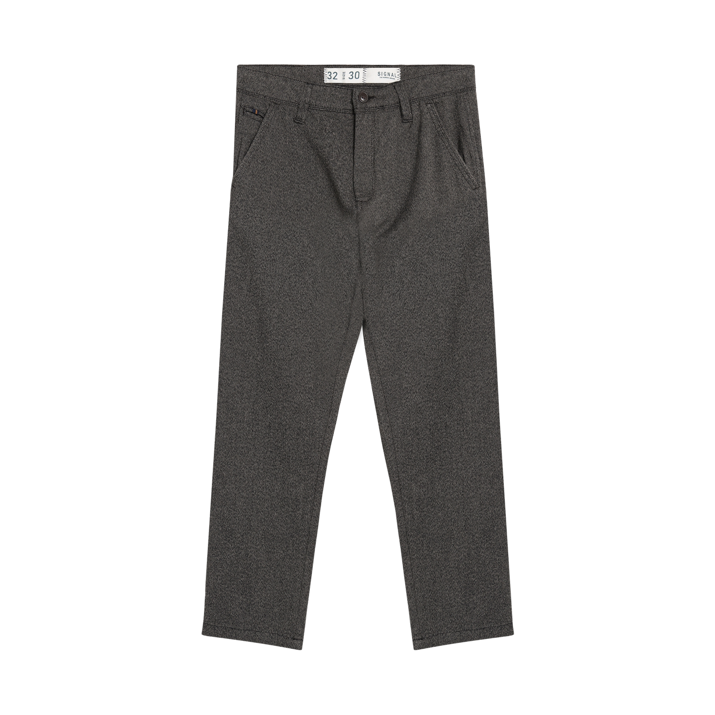 VictorSi Wool Look Pants - Black