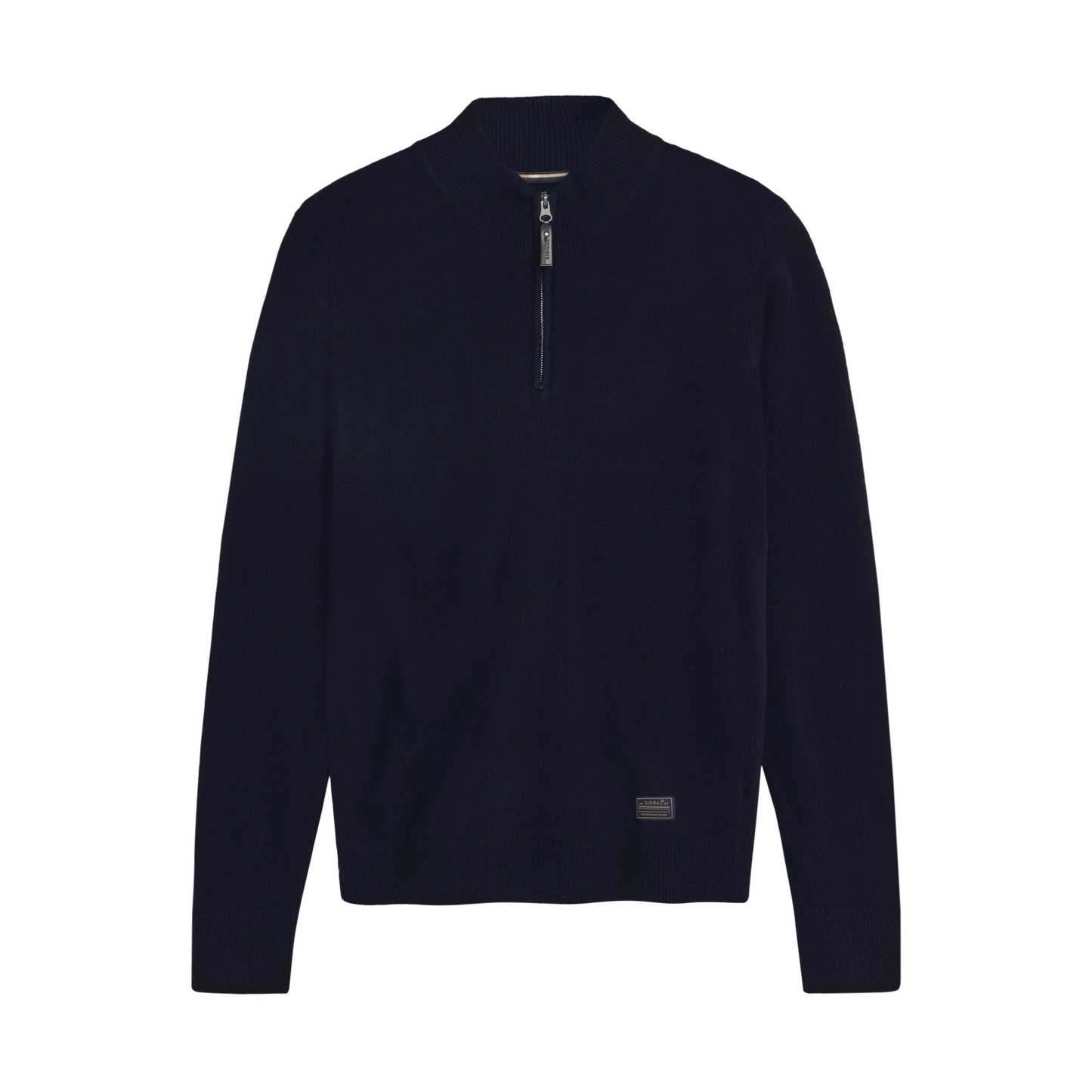 RobertSI Half Zip + Knit - Deep Marine Melange