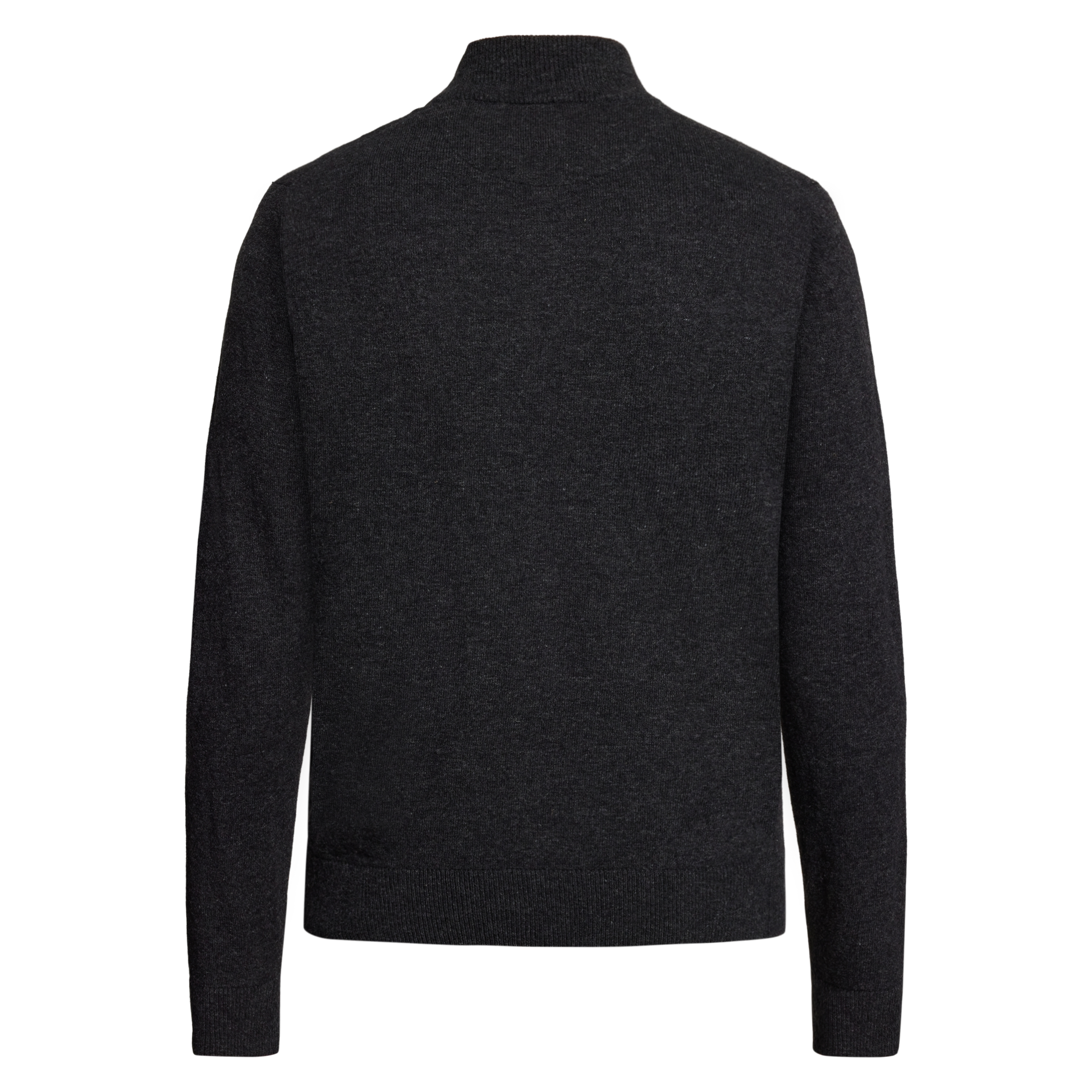 RobertSI Half Zip + Knit - Grey Volcano Melange