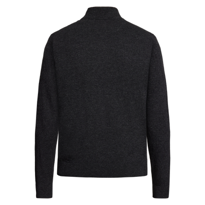 RobertSI Half Zip + Knit - Grey Volcano Melange