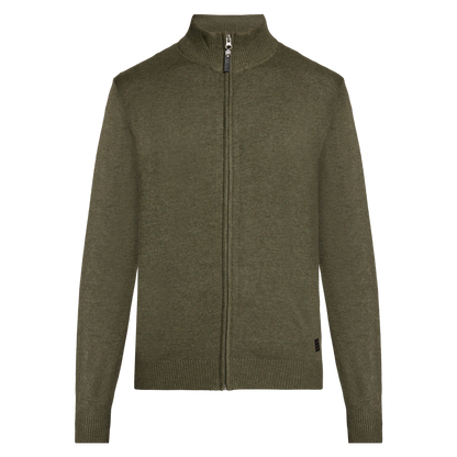 KeanSI Cardigan + Knit - Full Green Melange