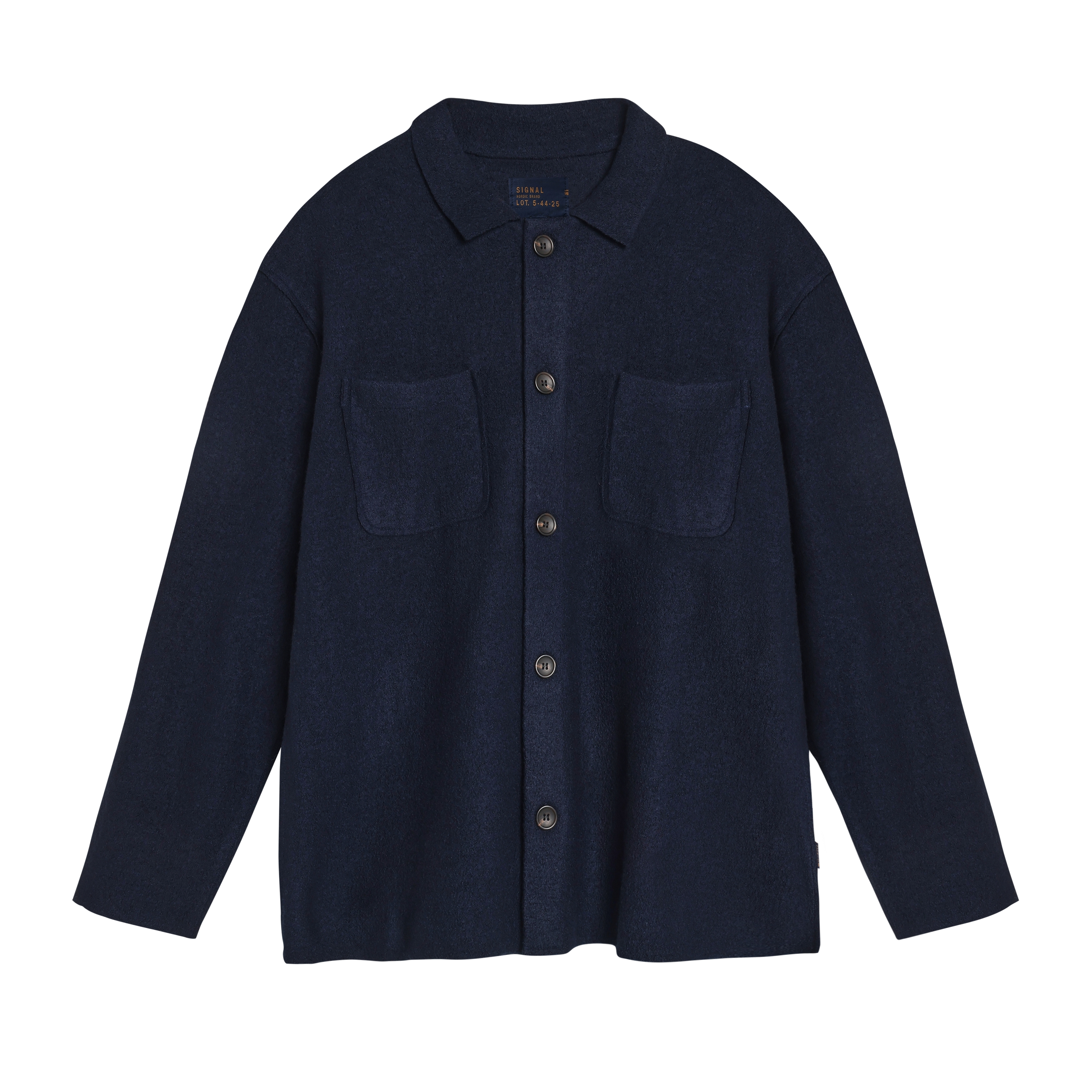 AaronSi Knit Overshirt Knit - Deep Marine