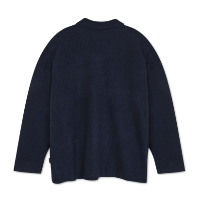 AaronSi Knit Overshirt Knit - Deep Marine
