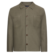 AaronSi Knit Overshirt Knit - Smokey Olive