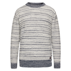 UsherSi  Reversed Striped Knit - Deep Marine