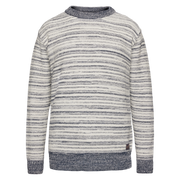 UsherSi  Reversed Striped Knit - Deep Marine