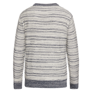 UsherSi  Reversed Striped Knit - Deep Marine