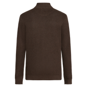 KaiSi Structure Cardigan+ Knit - Brown Bark melange