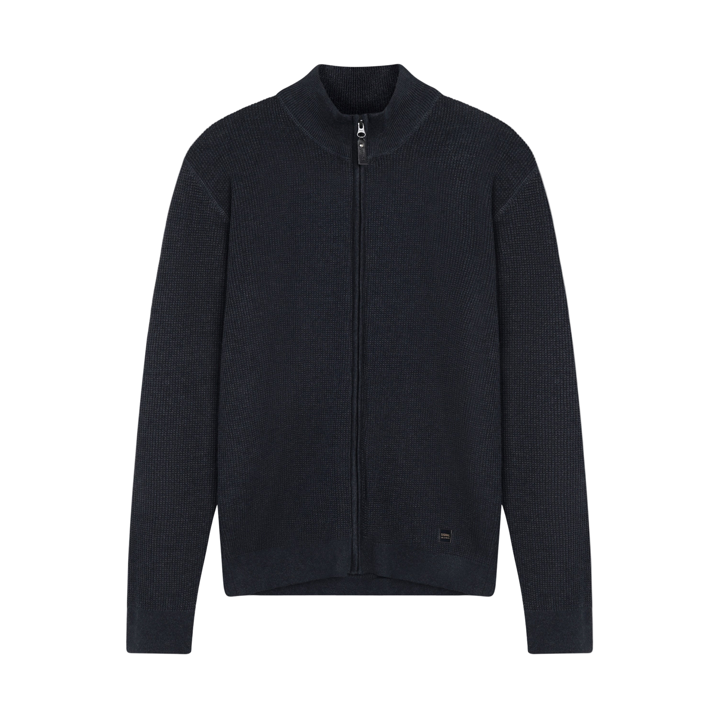 KaiSi Structure Cardigan+ Knit - Deep Marine Melange