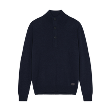 UptonSi Highneck Sweater Knit - Deep Marine