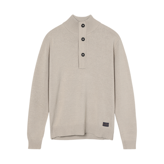 UptonSi Highneck Sweater Knit - Pure cashmere