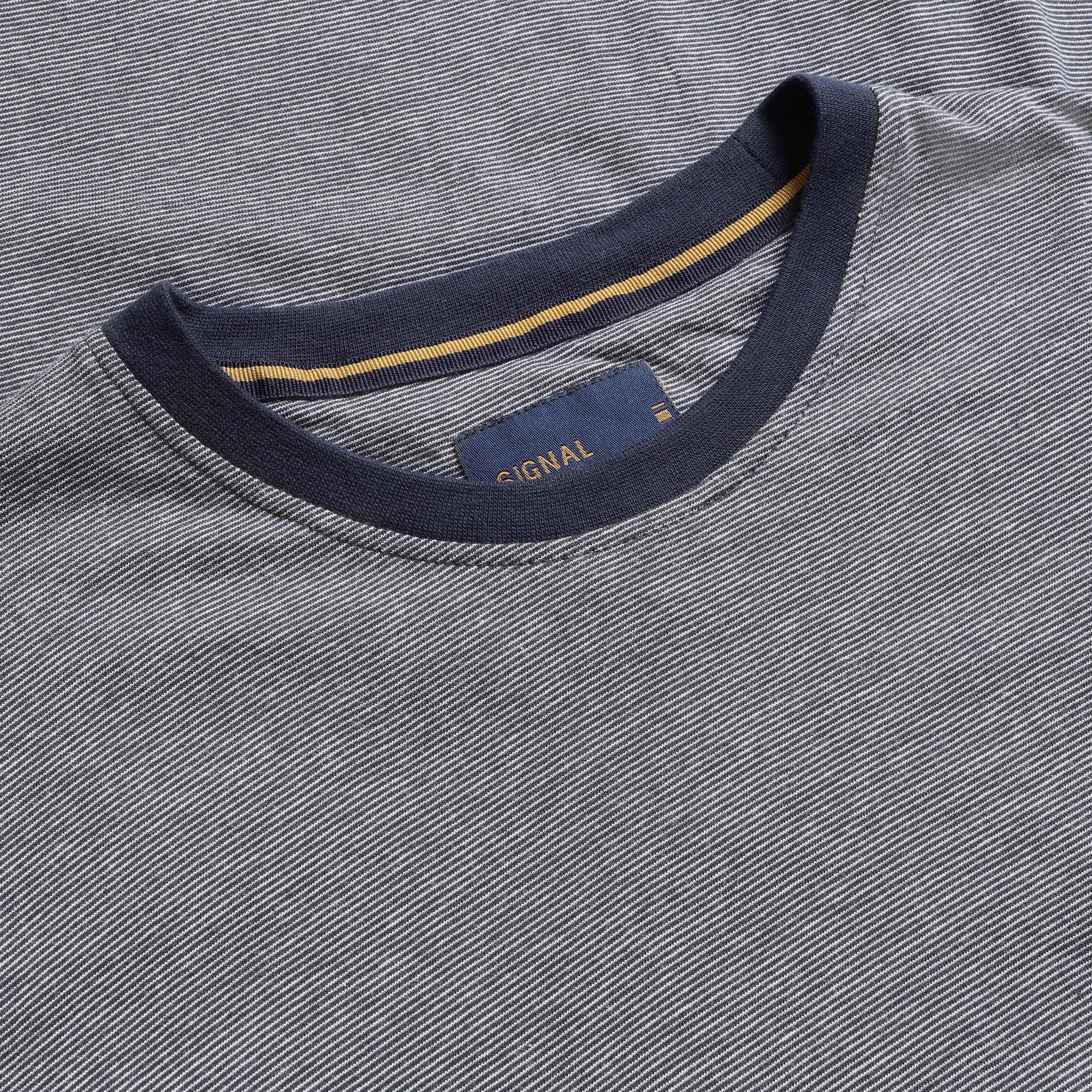 YannSi Mini Stripe + T-shir/Top - Deep Marine
