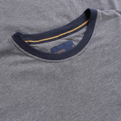 YannSi Mini Stripe + T-shir/Top - Deep Marine